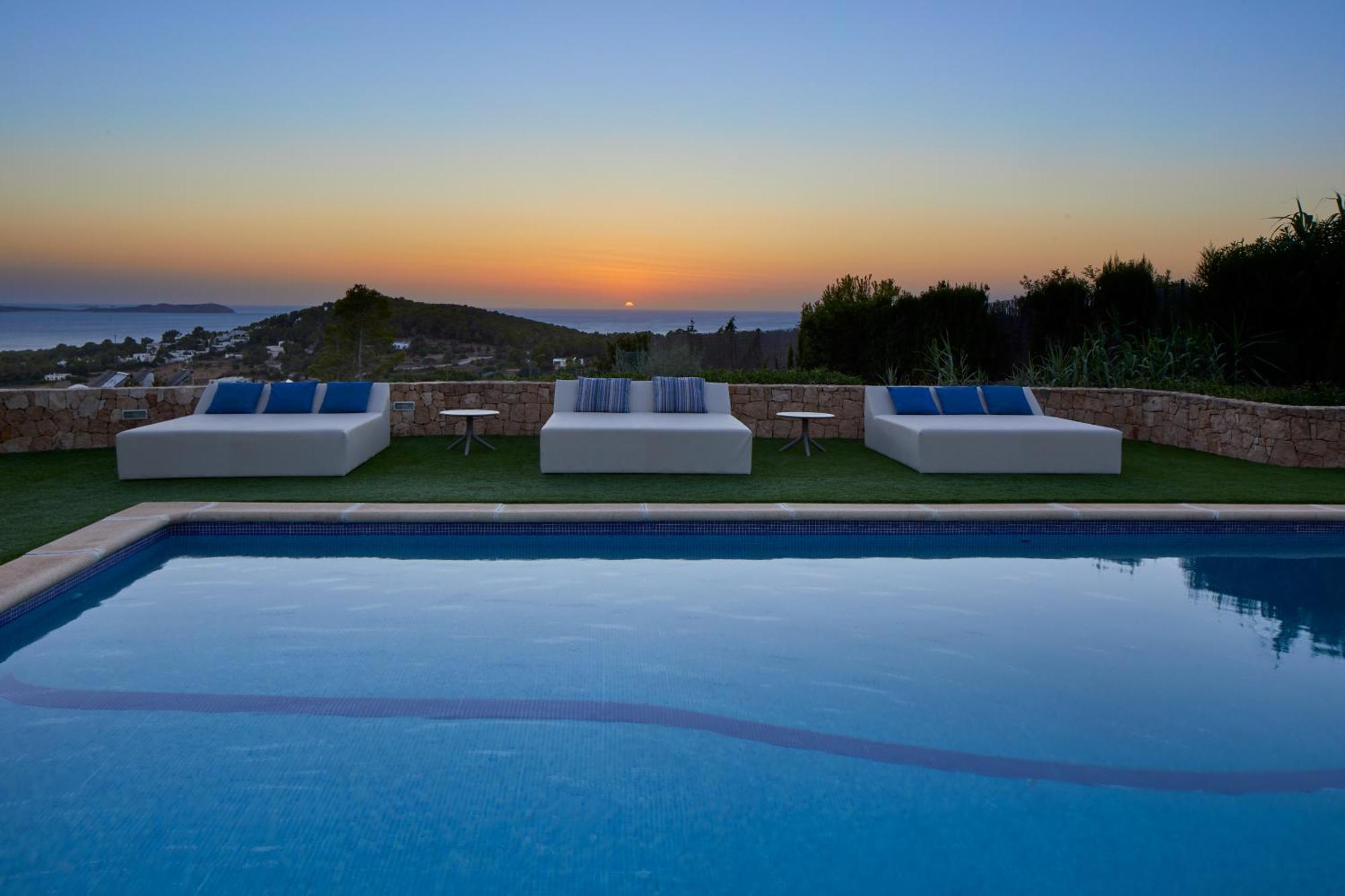 Villa Can Joan I - Fantastic Sunset Views And Family Friendly - Sant Antoni de Portmany Esterno foto